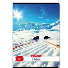 Sport kockás füzet, A4, Sí