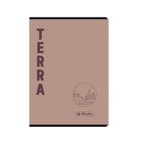 Terra kockás füzet, A4, Terra