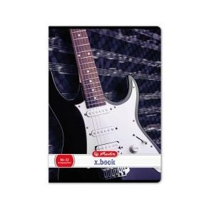 A4 Hangjegyfüzet, A4/86-32, Gitár- Herlitz