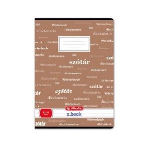 Design szótárfüzet, A4, Capuccino - Herlitz 