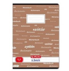 Design szótárfüzet, A4, Capuccino - Herlitz 