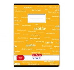 Design szótárfüzet, A4, Sárga- Herlitz 