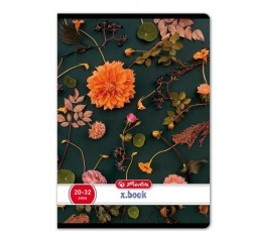 Herlitz Flower sima füzet, A5/20-32