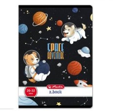 Herlitz Space sima füzet, A5/20-32