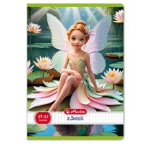 Fairy kockás füzet, Tündérke és Tavirózsa (A5/27-32)