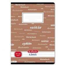 Design szótárfüzet, A/5, Capuccino - Herlitz 