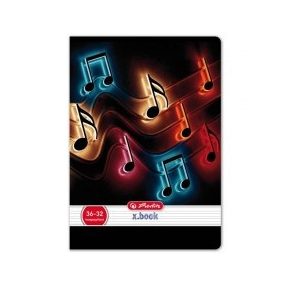 Design Neon hangsor hangjegyfüzet, A5/36-32 - Herlitz