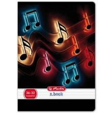 Design Neon hangsor hangjegyfüzet, A5/36-32 - Herlitz