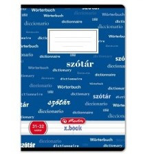 Design szótárfüzet, A/5, Kék - Herlitz 