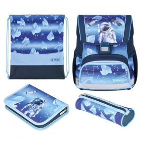 Herlitz Loop Plus iskolatáska szett, Cosmic Explorer/Űr