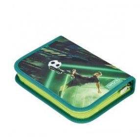   Herlitz kihajtható tolltartó, Game Champion/Focis, 1 klapnis (üres)