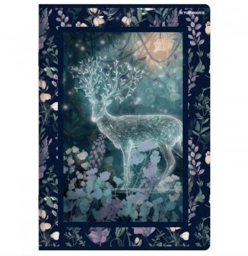 Herlitz Fairy Tail Story füzet, Szarvas, vonalas (A5/60 lap)