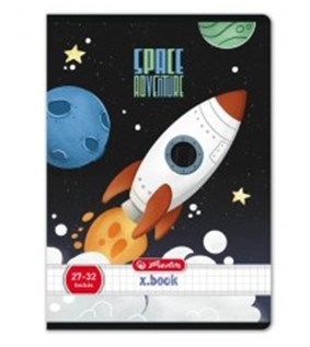 Space Adventure kockás füzet, Űrhajó (A5/27-32)