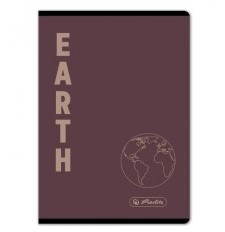 Terra Earth kockás füzet, A5/21-32 - Herlitz
