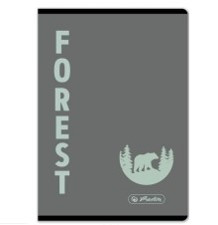 Terra Forest kockás füzet, A5/21-32 - Herlitz