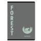 Terra Forest kockás füzet, A5/21-32 - Herlitz