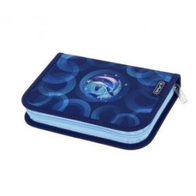   Herlitz kihajtható tolltartó, Dolphin Ride, 2 klapnis (31 részes) 