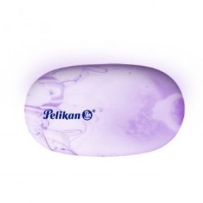 Ergonomikus márványmintás radír, Lila - Herlitz 