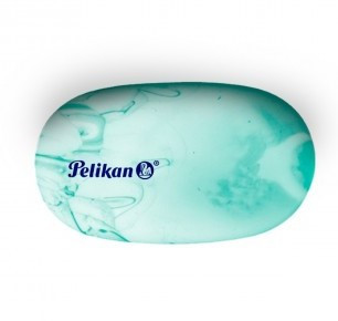 Ergonomikus márványmintás radír, Világoszöld - Herlitz 