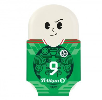 Ovális radír, Squeezy Sports, Zöld - Herlitz 