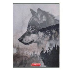   Herlitz felsős vonalas füzet, Into The Wild, Farkas (A5/12-32)