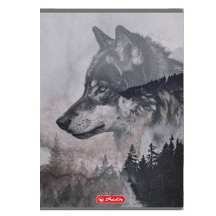 Herlitz felsős vonalas füzet, Into The Wild, Farkas (A5/12-32)