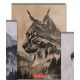 Herlitz felsős vonalas füzet, Into The Wild, Hiúz (A5/12-32)