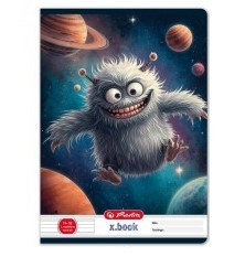Monster Herlitz vonalas füzet  (A5/21-32)