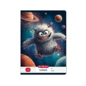 Monster Herlitz kockás füzet  (A5/27-32)