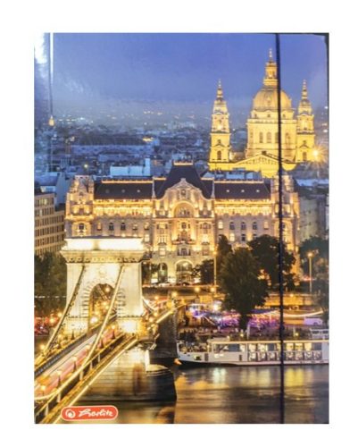 City - Hungary A5 gumis mappa