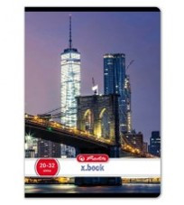 Herlitz City 4-8. osztályos vonalas füzet, New York (A5/21-32)