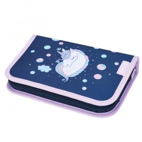   Herlitz kihajtható tolltartó, Lovas/Unicorn Dreams, 2 klapnis (31 részes töltött)