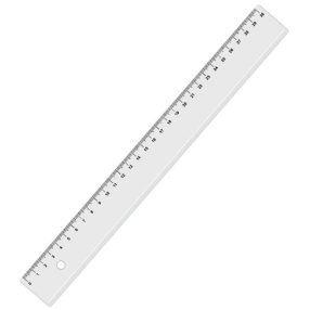 30 cm Átlátszó vonalzó - KOH-I-NOOR