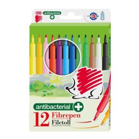ICO Süni Antibakteriális rostiron, 12 szín