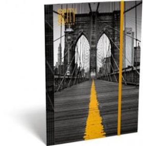 City - Brooklyn bridge A/4 gumis dosszié