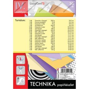 Technika tasak, 4. osztályos