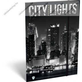 Citylights New York A/4 gumis dosszié