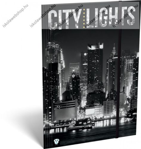 Citylights New York A/4 gumis dosszié