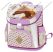 Lizzy Card Lovas/Morning star Pink/Wild Beauty Brown Prémium kompakt iskolatáska szett, 3 részes