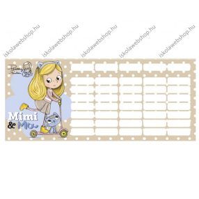 Pásztohy Panka Girl órarendl (18x8 cm)