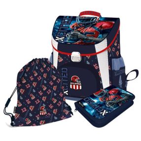   Lizzy Card X-cited Allstar/Amerikai foci prémium iskolatáska szett, 3 részes