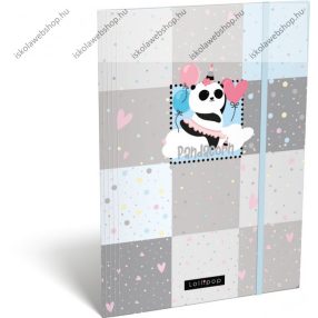 Lollipop Panda/Pandacorn A/4 gumis dosszié