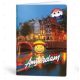City - Mmoji A4 kockás füzet, Amsterdam (1 db)