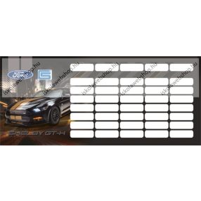 Ford SHELBY GT-H mini órarend