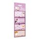 Lollipop - Kutyás/We Love Dogs füzetcímke, Pink (12 db-os) - Lizzy Card