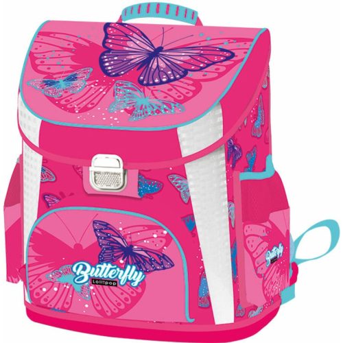 Lizzy Card Lollipop prémium iskolatáska, Butterfly Pink