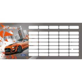 Ford Shelby Dream órarend (18x8 cm)