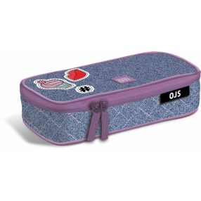 Ovális/bedobós tolltartó, OJS Girl