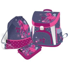   Lizzy Card Lovas/OJS Girl Filly Lovas iskolatáska szett (3 részes)