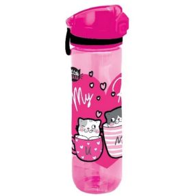 Lizzy kulacs, Kittok Heart Kitty/Cicás (600 ml) 
